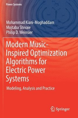 bokomslag Modern Music-Inspired Optimization Algorithms for Electric Power Systems