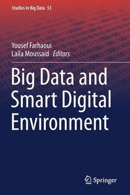 Yousef Farhaoui, Laila Moussaid - Big Data and Smart Digital Environment, Häftad