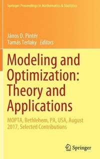 bokomslag Modeling and Optimization: Theory and Applications