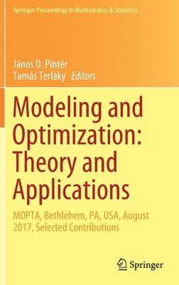 Modeling and Optimization: Theory and Applications 1