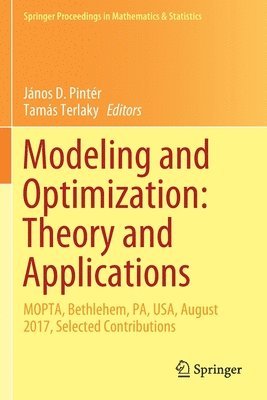 Modeling and Optimization: Theory and Applications 1