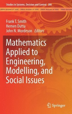 Mathematics Applied to Engineering, Modelling, and Social Issues 1