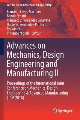Advances on Mechanics, Design Engineering and Manufacturing II 1