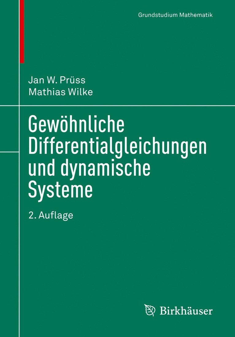 Gewhnliche Differentialgleichungen und dynamische Systeme 1