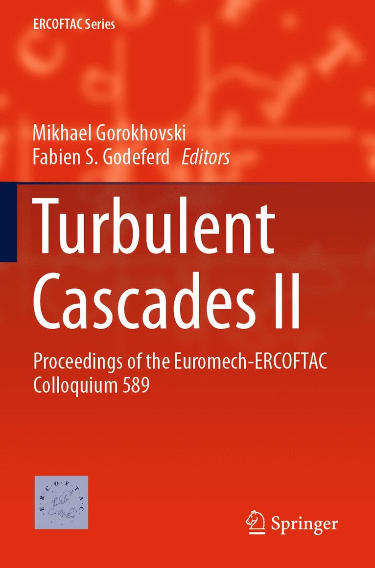 Mikhael Gorokhovski, Fabien S. Godeferd - Turbulent Cascades II, Häftad