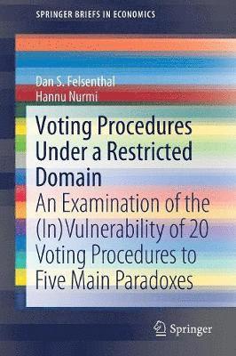 Voting Procedures Under a Restricted Domain 1