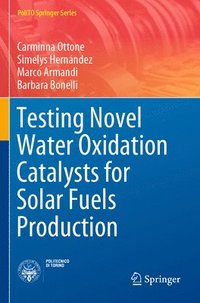 bokomslag Testing Novel Water Oxidation Catalysts for Solar Fuels Production