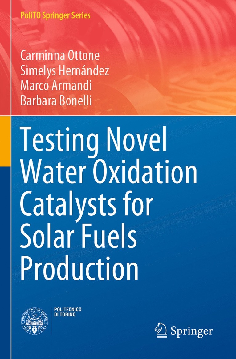 Testing Novel Water Oxidation Catalysts for Solar Fuels Production 1