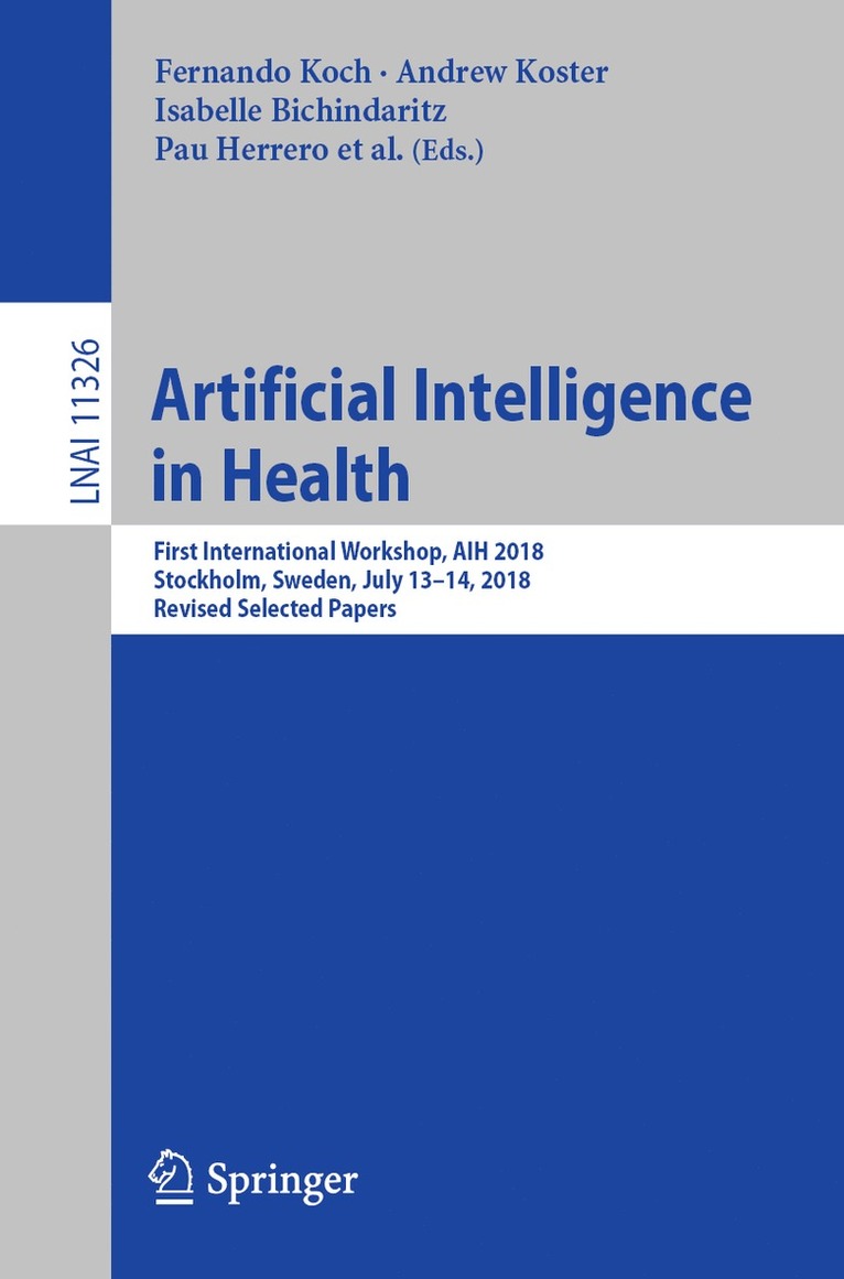 Artificial Intelligence in Health 1