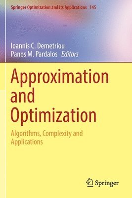 Approximation and Optimization 1