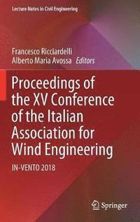 bokomslag Proceedings of the XV Conference of the Italian Association for Wind Engineering