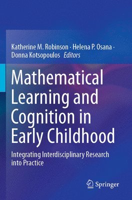 bokomslag Mathematical Learning and Cognition in Early Childhood