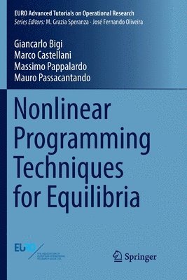 Nonlinear Programming Techniques for Equilibria 1