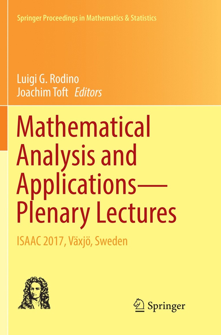 Luigi G. Rodino, Joachim Toft - Mathematical Analysis and Applications—Plenary Lectures, Häftad