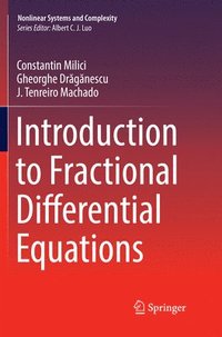 bokomslag Introduction to Fractional Differential Equations
