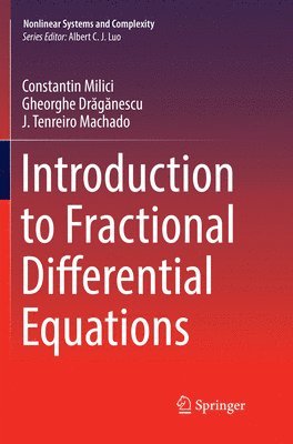 bokomslag Introduction to Fractional Differential Equations