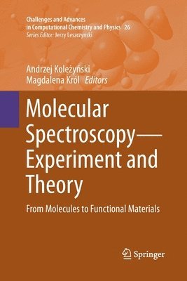 bokomslag Molecular SpectroscopyExperiment and Theory