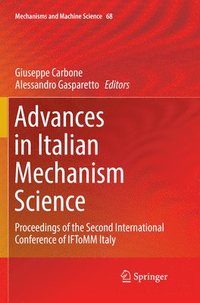 bokomslag Advances in Italian Mechanism Science