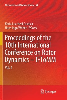 bokomslag Proceedings of the 10th International Conference on Rotor Dynamics  IFToMM