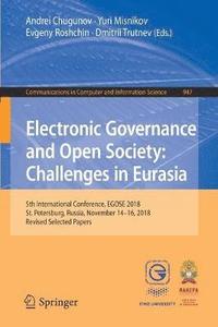 bokomslag Electronic Governance and Open Society: Challenges in Eurasia