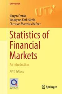 bokomslag Statistics of Financial Markets