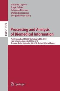 bokomslag Processing and Analysis of Biomedical Information