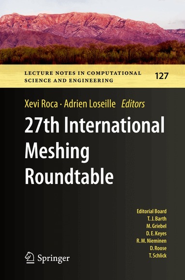 Xevi Roca, Adrien Loseille - 27th International Meshing Roundtable, Inbunden