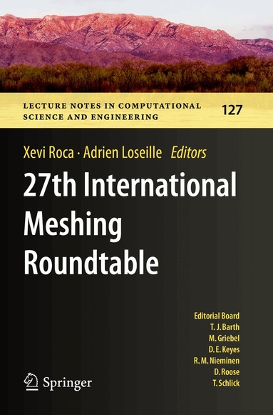 Xevi Roca, Adrien Loseille - 27th International Meshing Roundtable, Häftad