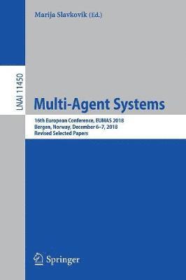 Marija Slavkovik - Multi-Agent Systems, Häftad