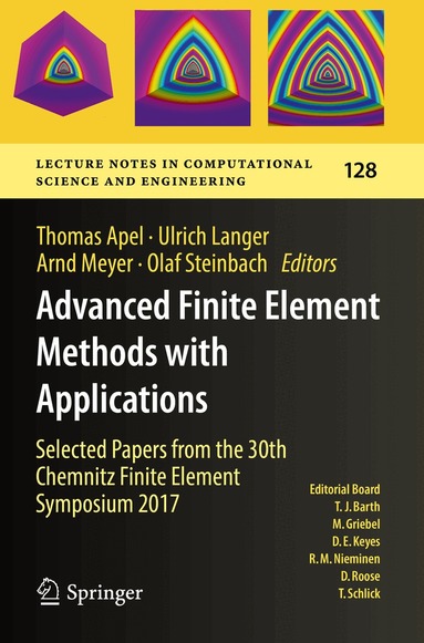 Thomas Apel, Ulrich Langer, Arnd Meyer, Olaf Steinbach - Advanced Finite Element Methods with Applications, Häftad