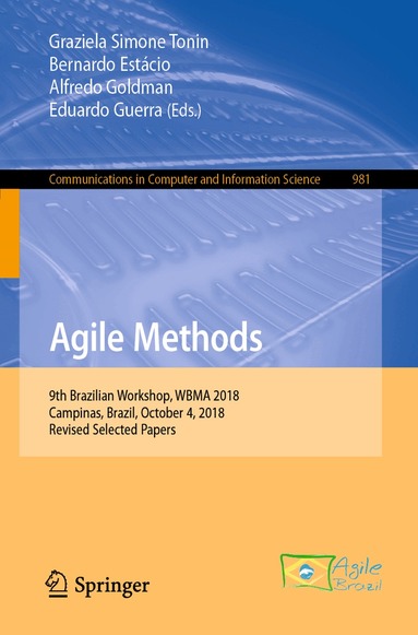 Graziela Simone Tonin, Bernardo Estácio, Alfredo Goldman, Eduardo Guerra - Agile Methods, Häftad
