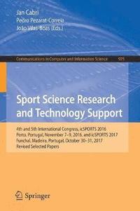 bokomslag Sport Science Research and Technology Support