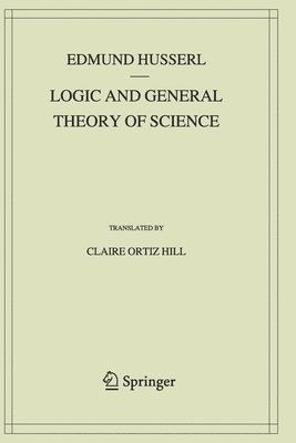 bokomslag Logic and General Theory of Science