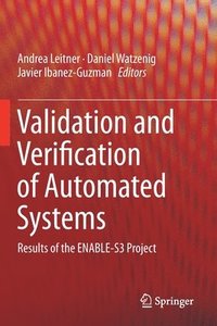 bokomslag Validation and Verification of Automated Systems