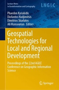 bokomslag Geospatial Technologies for Local and Regional Development