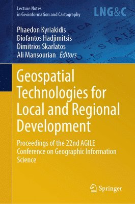 bokomslag Geospatial Technologies for Local and Regional Development