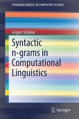 bokomslag Syntactic n-grams in Computational Linguistics