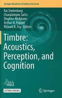 bokomslag Timbre: Acoustics, Perception, and Cognition