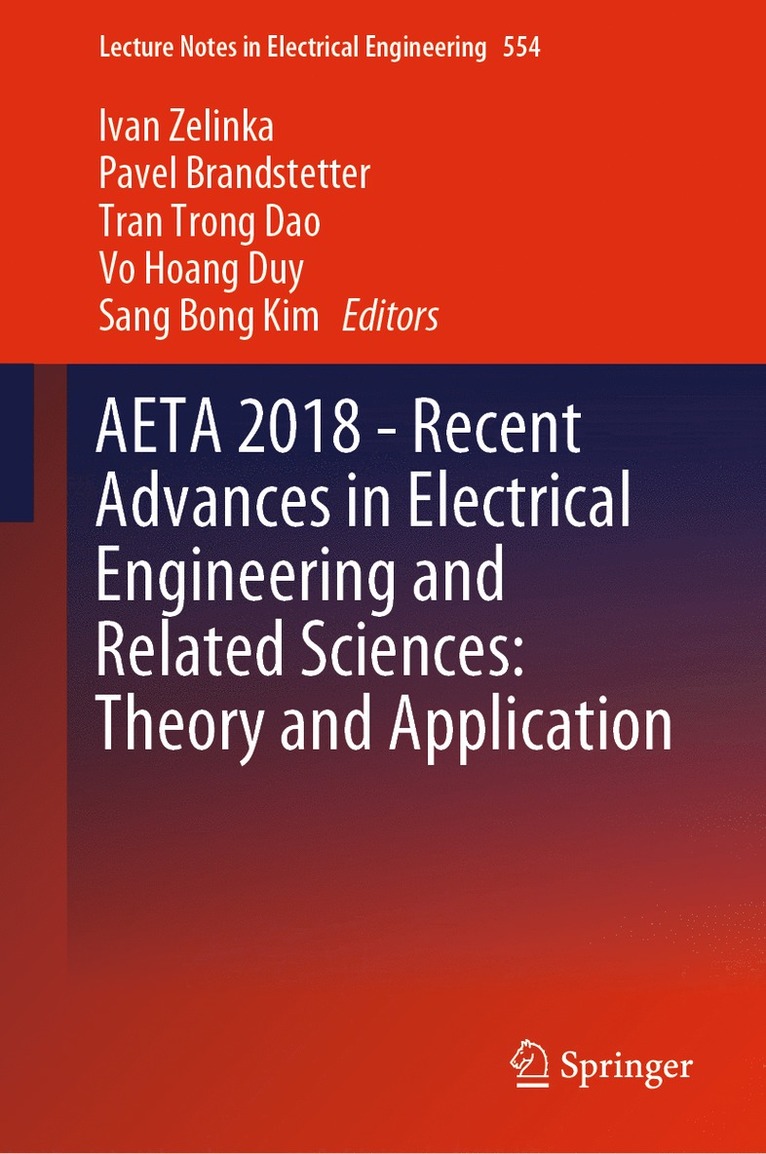 AETA 2018 - Recent Advances in Electrical Engineering and Related Sciences: Theory and Application