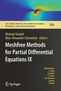 bokomslag Meshfree Methods for Partial Differential Equations IX
