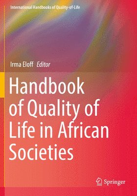 Handbook of Quality of Life in African Societies 1