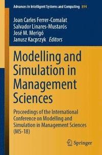 bokomslag Modelling and Simulation in Management Sciences