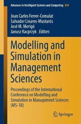 bokomslag Modelling and Simulation in Management Sciences