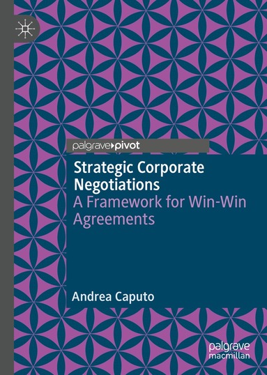 Andrea Caputo - Strategic Corporate Negotiations, Inbunden