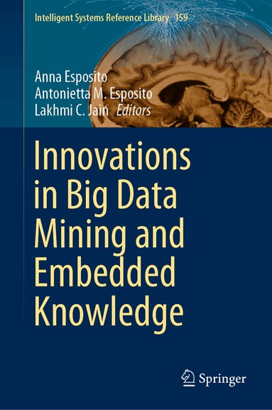 Anna Esposito, Antonietta M. Esposito, Lakhmi C. Jain - Innovations in Big Data Mining and Embedded Knowledge, Inbunden