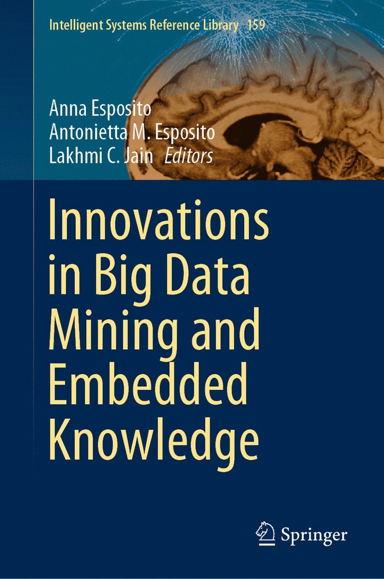 Anna Esposito, Antonietta M. Esposito, Lakhmi C. Jain - Innovations in Big Data Mining and Embedded Knowledge, Inbunden