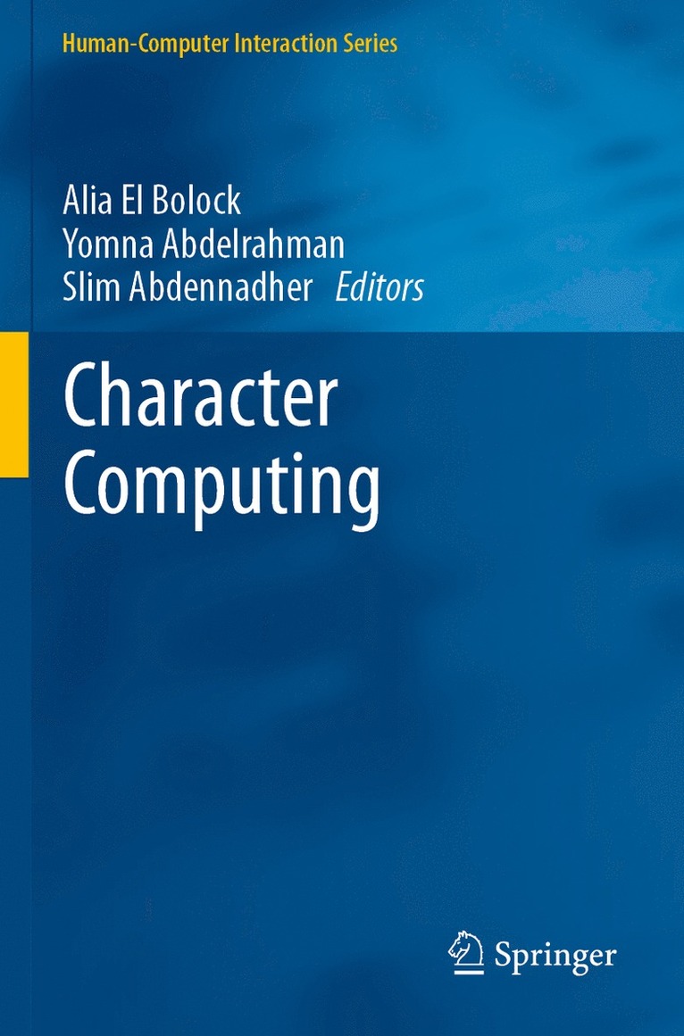 Alia El Bolock, Yomna Abdelrahman, Slim Abdennadher - Character Computing, Häftad