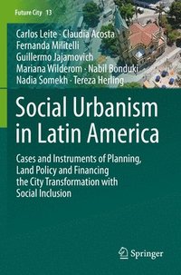 bokomslag Social Urbanism in Latin America