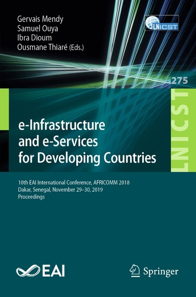 Gervais Mendy, Samuel Ouya, Ibra Dioum, Ousmane Thiaré - e-Infrastructure and e-Services for Developing Countries, Häftad