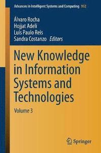 bokomslag New Knowledge in Information Systems and Technologies